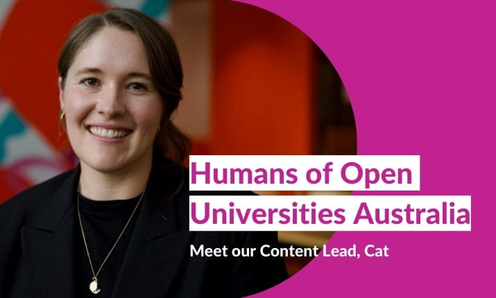 Open Universities Australia Content Lead Cat